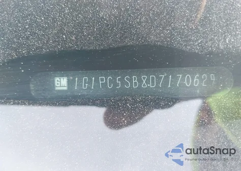 2013 Chevrolet Cruze 1Lt Auto from USA, damaged, VIN 1G1PC5SB8D7170629